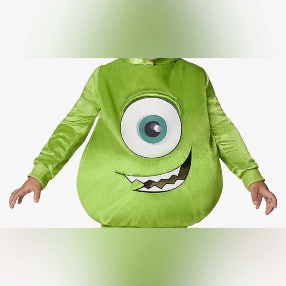 Mike wazowski Monsters inc Kids Halloween Costume